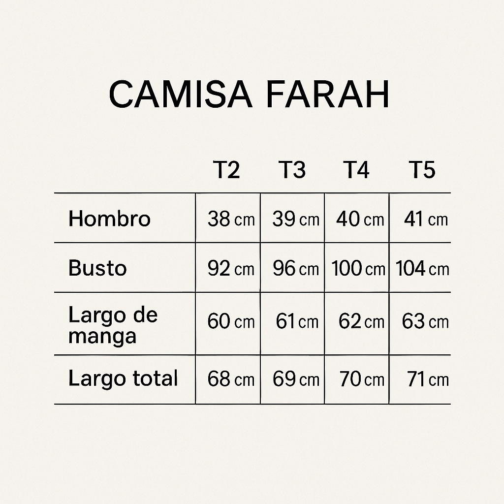 CAMISA CEY FARAH