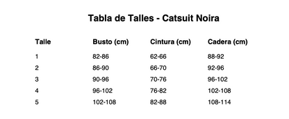 CATSUIT NOIRA