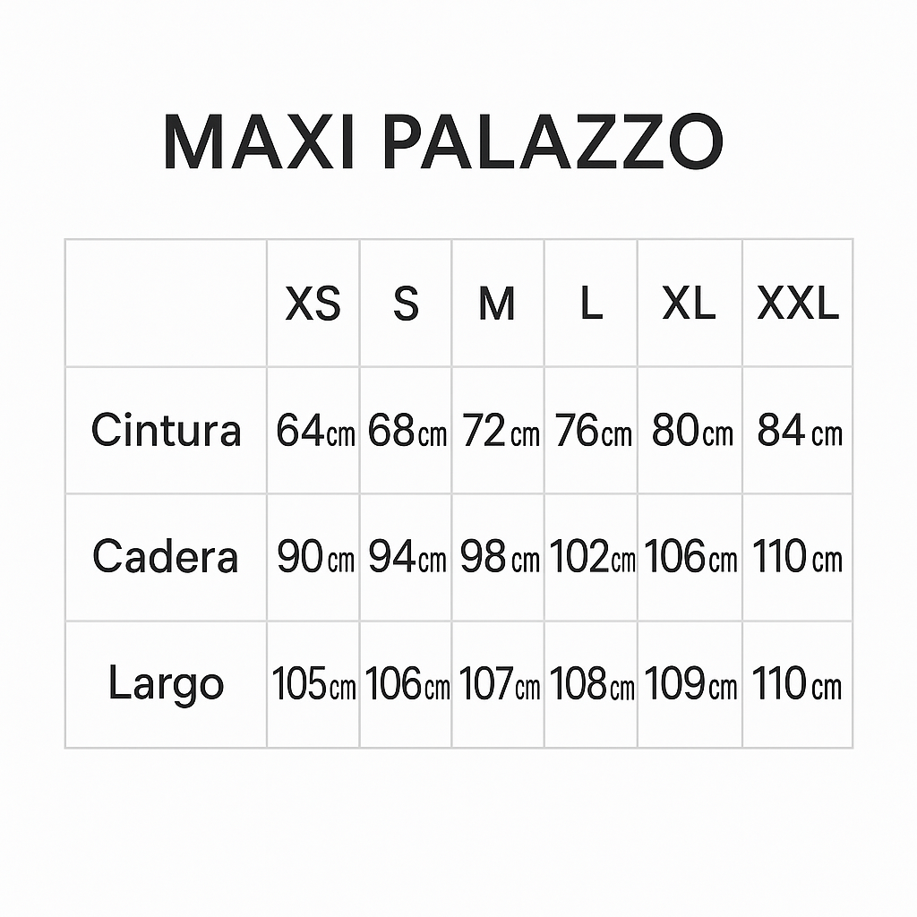 MAXI PALAZZO ZAHARA