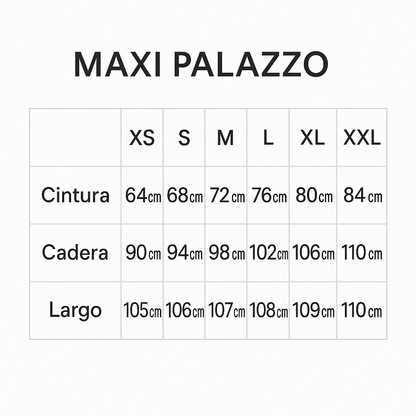 MAXI PALAZZO ZAHARA