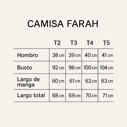 CAMISA CEY FARAH